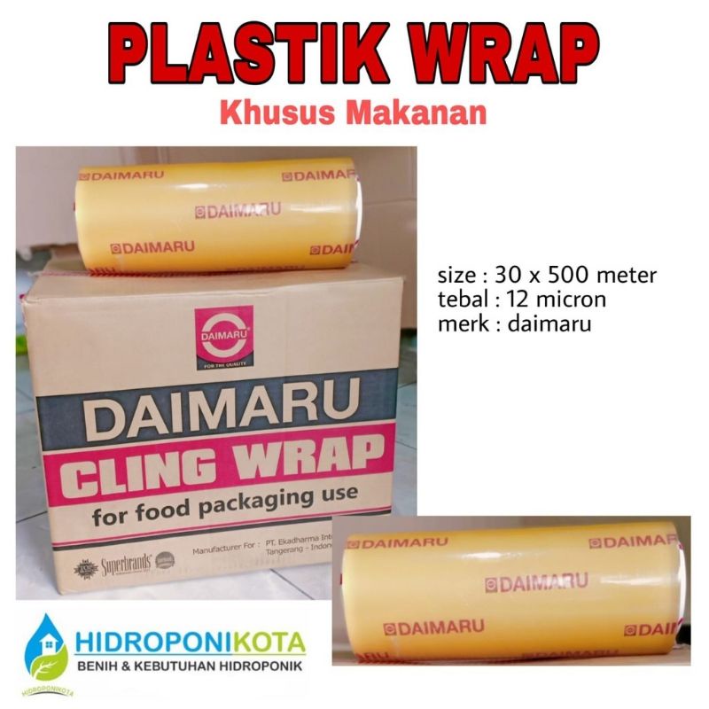 plastik wrap khusus makanan 500 meter - plastik wrap 500 meter