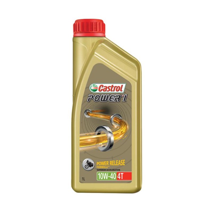 OLI MESIN MOTOR CASTROL POWER 1 ONE 1L ORIGINAL