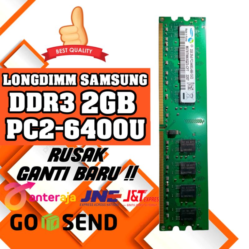 RAM PC SAMSUNG 2GB DDR2 6400U LONGDIMM