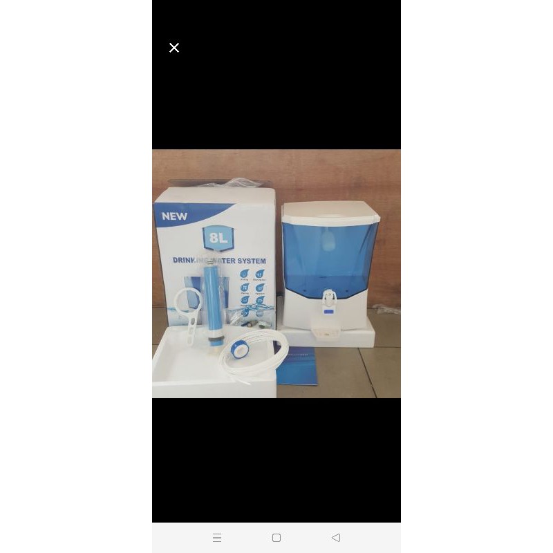 mesin ro dispenser 100gpd reverse osmosis