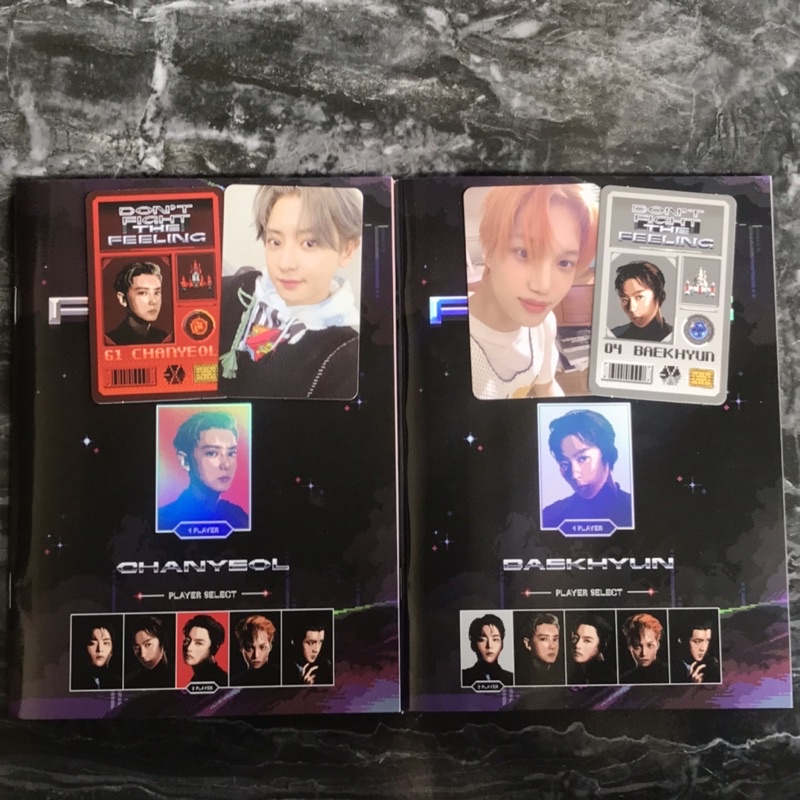 ALBUM EXPANSION UNSEALED CHANYEOL BAEKHYUN