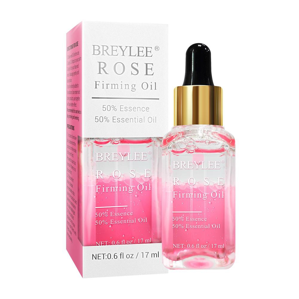 Rose Firming Oil Serum 50% Essence 50% Essential Oil - Memutihkan Kulit Anti Aging Anti Penuaan