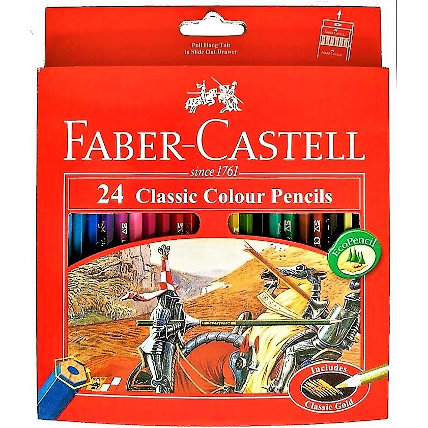 

Pensil Warna Faber Castell 24 Classic Colours (24 Warna)