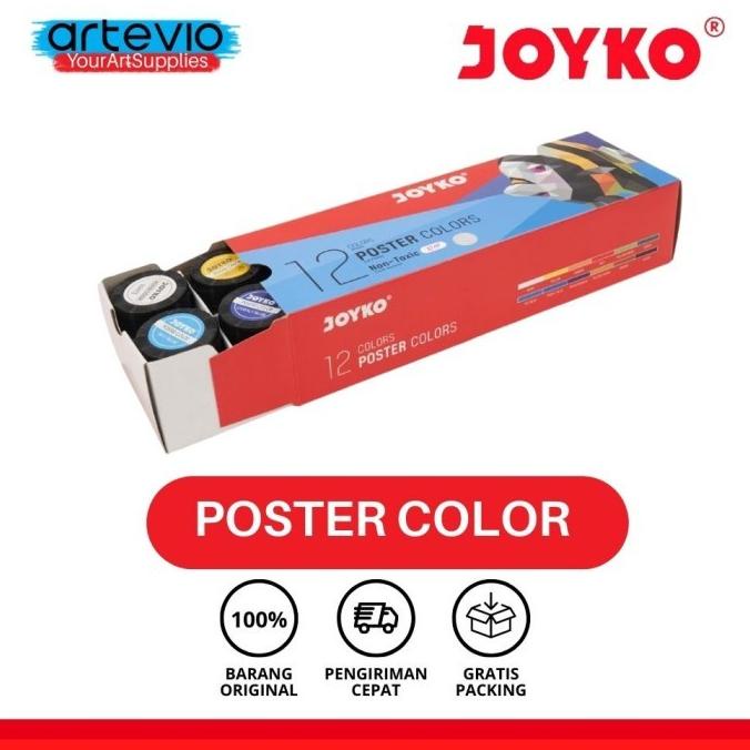 

TERBARU Cat Poster Color Cat Lukis Joyko TiTi POC-10ML-12 Colors 1 Box 12 Pcs/CAT AKRILIK SET/CAT AKRILIK SET 24 WARNA/CAT AKRILIK PASTEL/CAT AIR/CAT AIR LUKIS SET/CAT AIR GIOTTO/KUAS LUKIS 1 SET/KUAS LUKIS KECIL/KUAS LUKIS LENGKAP/KANVAS LUKIS/KANVAS