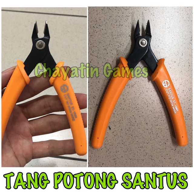 TANG PENGUPAS/PEMOTONG KABEL UPGRADE SANTUS 5&quot;(BIRU)