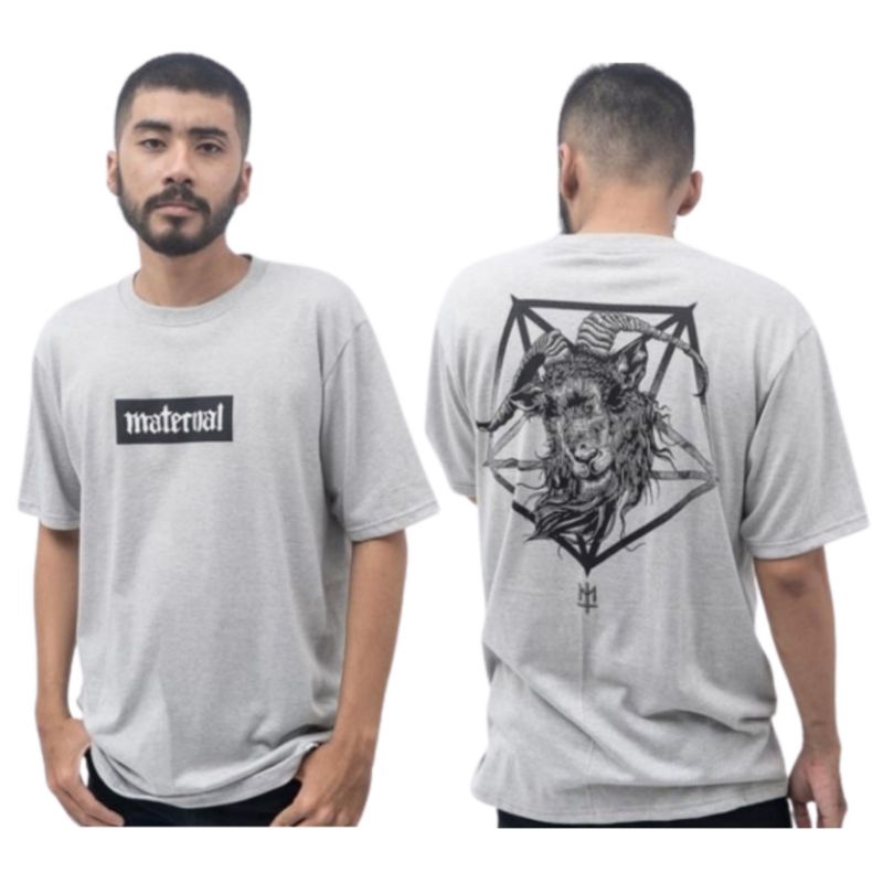 (BAYAR DITEMPAT) Maternal Disaster - T-shirt Maternal Grey Goatgram - Kaos Maternal Disaster Grey Un