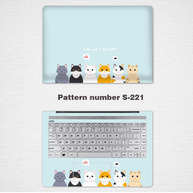 Stiker Garskin Laptopnotebook Full Banyak Motif Untuk Lenovo YOGA S740-14 AIR14 Xiaoxin 14