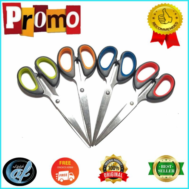 

6 PCS GUNTING TANGGUNG GUNTING EMIGO MONTANA SEDANG WARNA