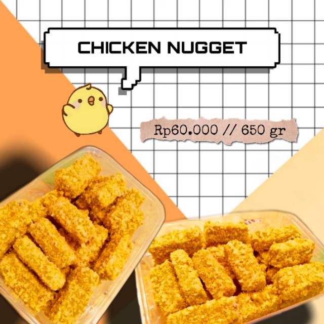 

(frozen food) CHICKEN NUGGET