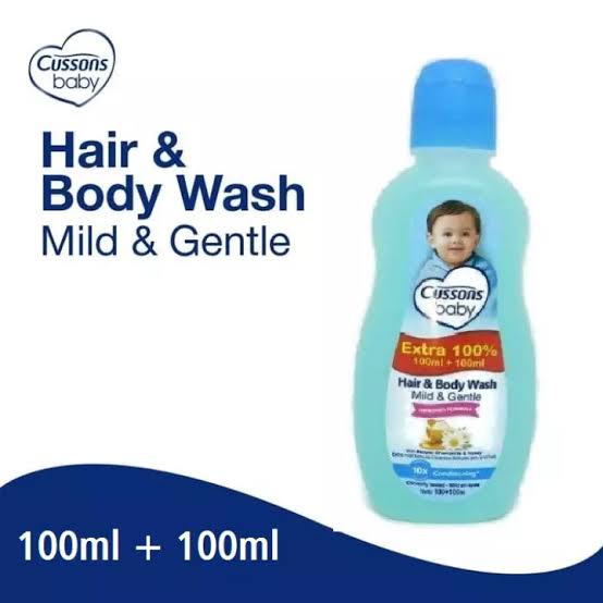 Cussons Baby Hair and Body Wash Mild And Gentle 100+100 ml