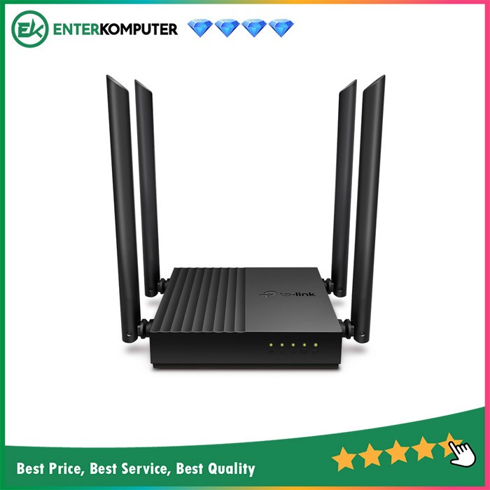 TP - Link AC1200 Wireless MU-MIMO WiFi Router - Archer C64