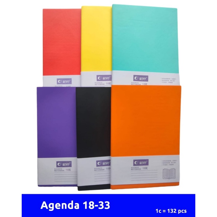 

[PAM] JQ-NB-18-33 Agenda/Diary Notebook B5 (pcs)