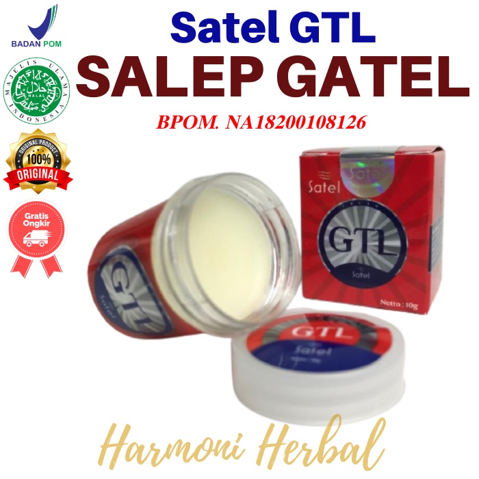 Salep Gatal SATEL GTL ORIGINAL 100% ASLI CREAM GTL