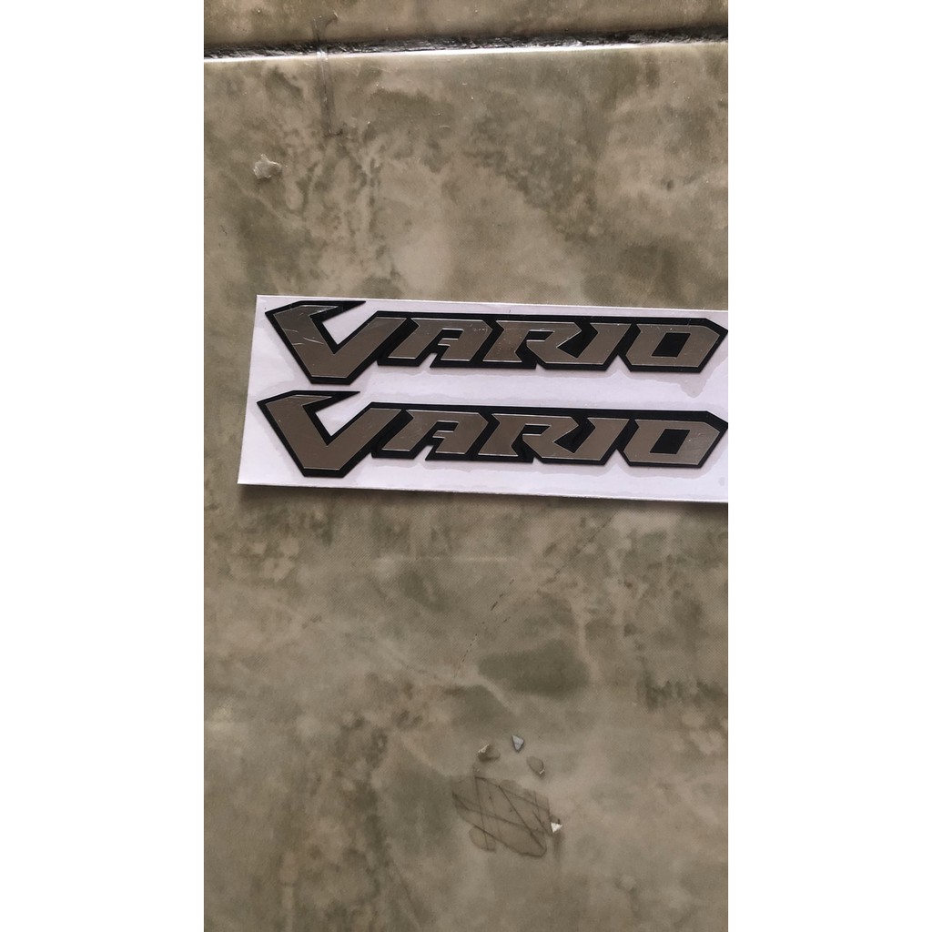 Stiker Vario kecil