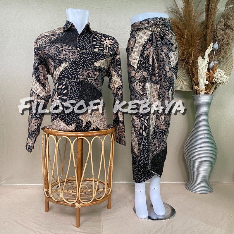 ROK LILIT BATIK COUPLE / BAJU BATIK COUPLE / KAIN LILIT PREMIUM / BATIK SET / BATIK COUPLE / BATIK LENGAN PANJANG / BATIK COUPLE ROK LILIT / ROK LILIT COUPLE BATIK / BAWAHAN KEBAYA