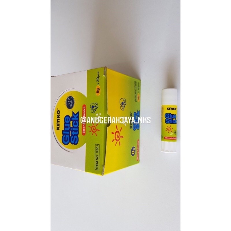 

[DOS 30 PCS] GLUE STICK KENKO 8 GRAM , LEM STICK KENKO 8 GR , LEM STICK 8 GR , LEM KERTAS STICK , LEM KERTAS