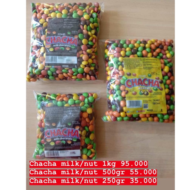 

Chacha milk/nut 250gr