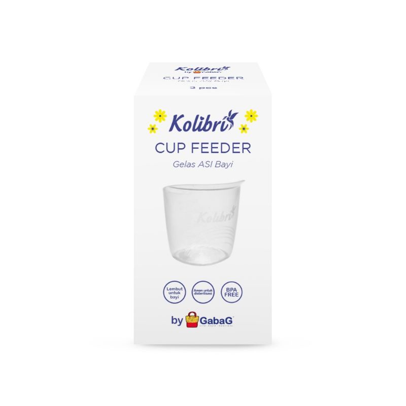 Gabag - Kolibri - Cup Feeder Cangkir Menyusui - Gelas Asi Bayi