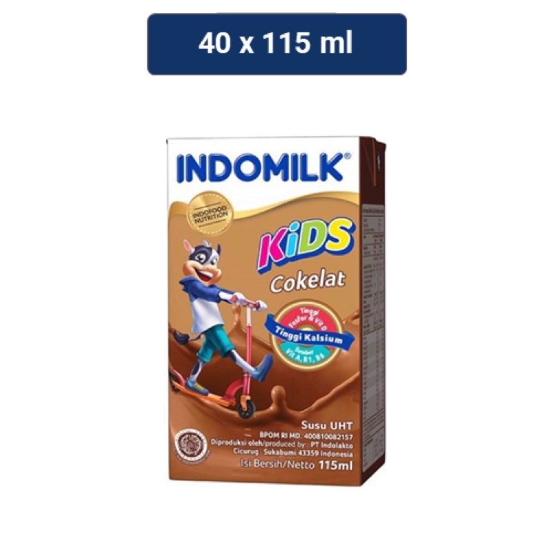 

Indomilk Susu Cair Uht Kids 115Ml