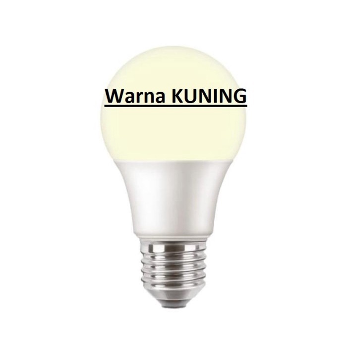 Lampu Bohlam LED Bulb 8 Watt 8Watt 8W 8 W KUNING ECOLINK PROMO 3+1