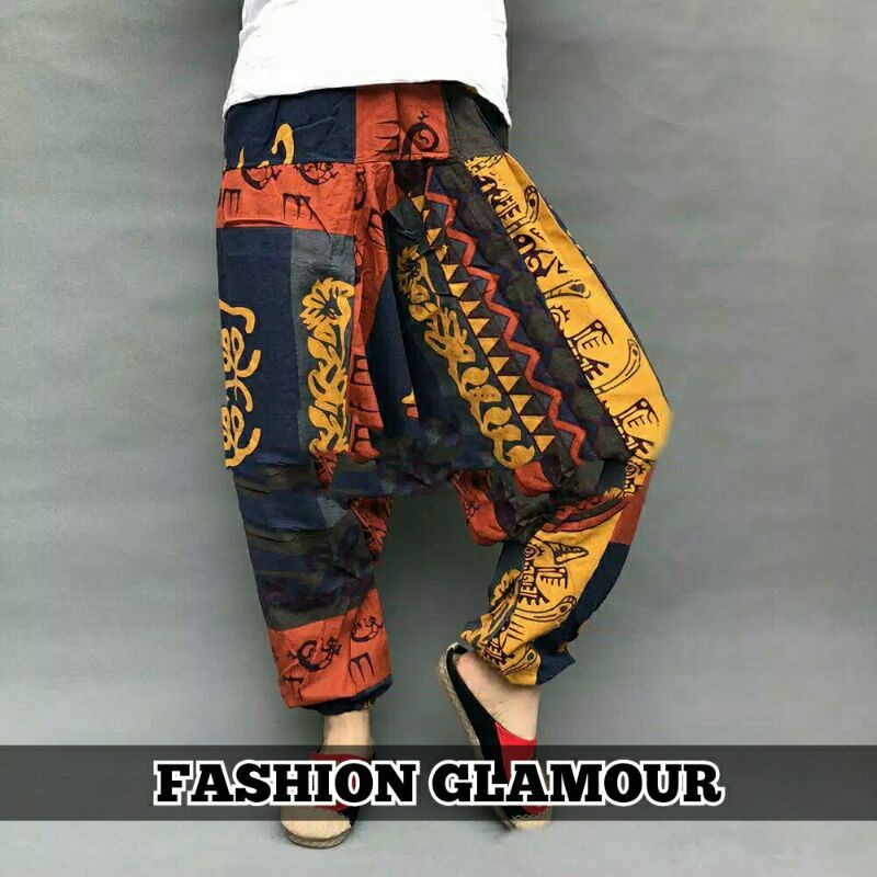 CELANA HAREM PRIA JEPANG RETRO HARAJUKU ETNIK BIG OVER SIZE SIRWAL outer