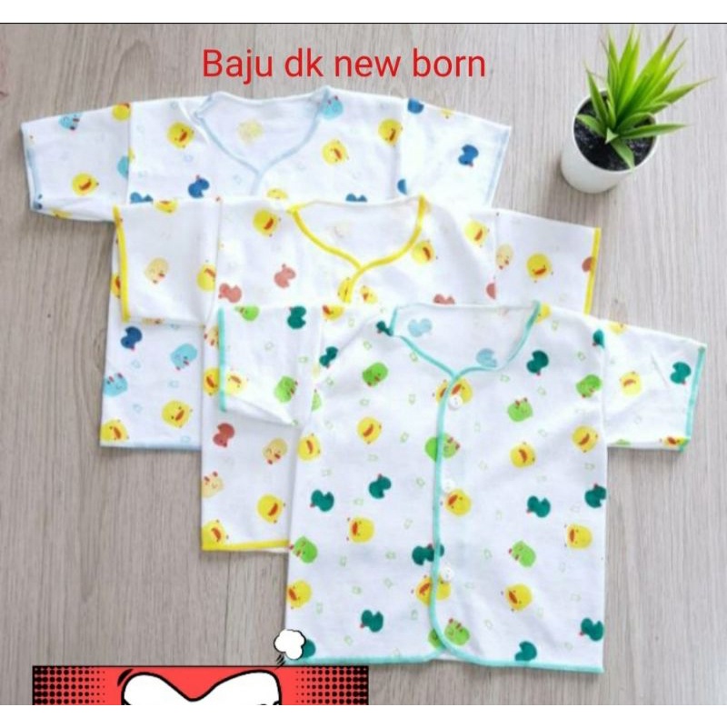 Boboko Baju Bayi Newborn Atasan Polos Motiv 0 sd 3 Bulan