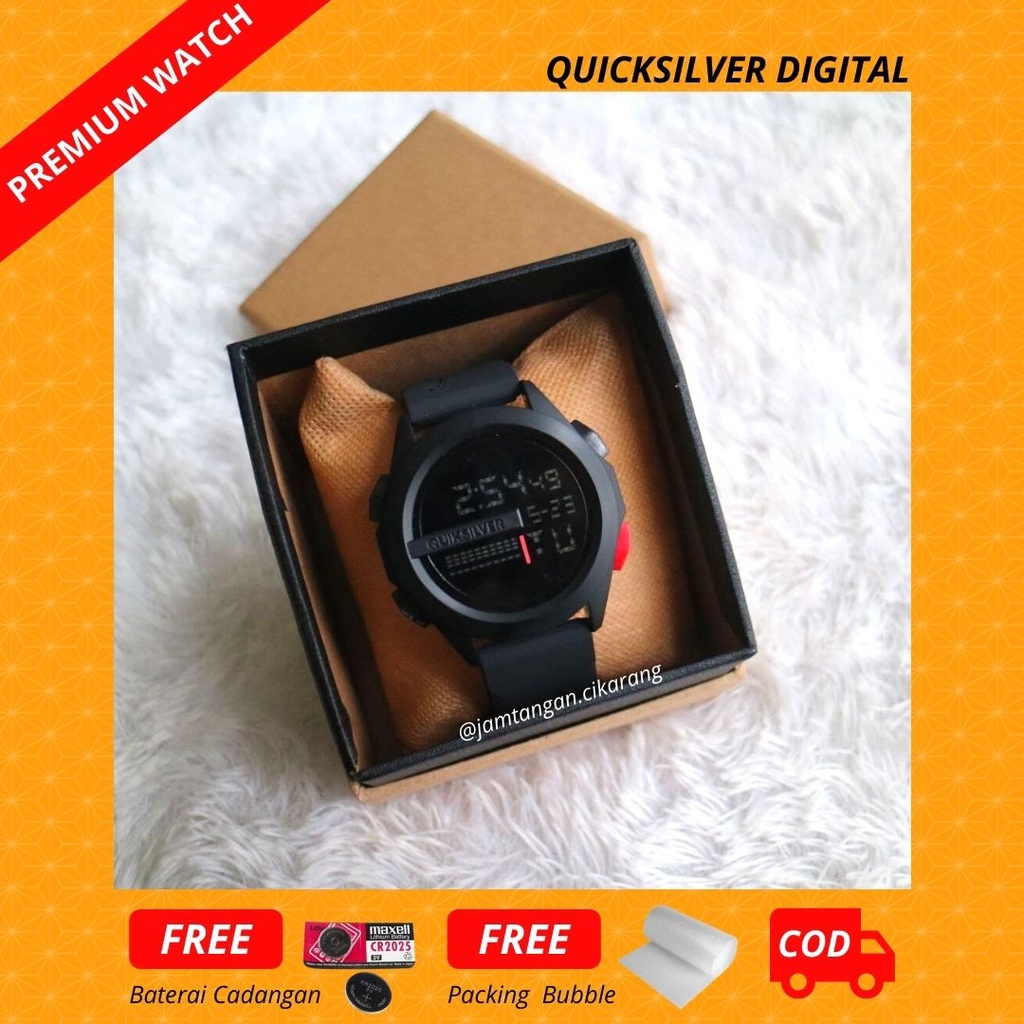 Jam Tangan Pria Quicksilver Digital Premium