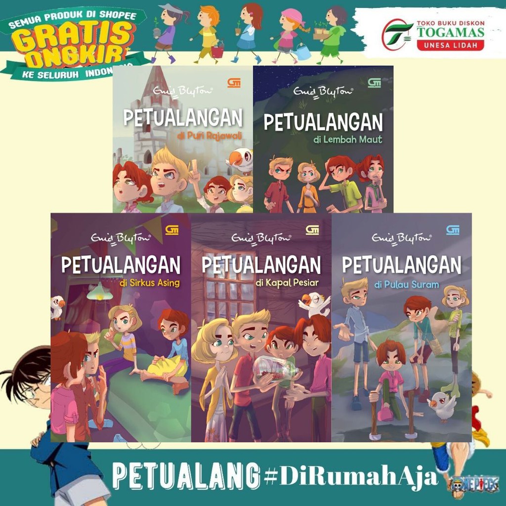 TERLARIS!! BUKU ANAK PETUALANGAN BY ENID BLYTON