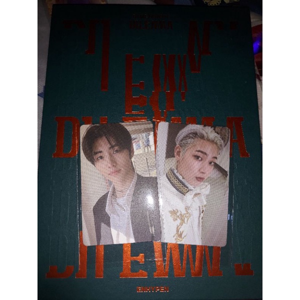 official photocard sunghoon hype selca sunghoon peniti selca bundle album only&sunoo up selca. jungw