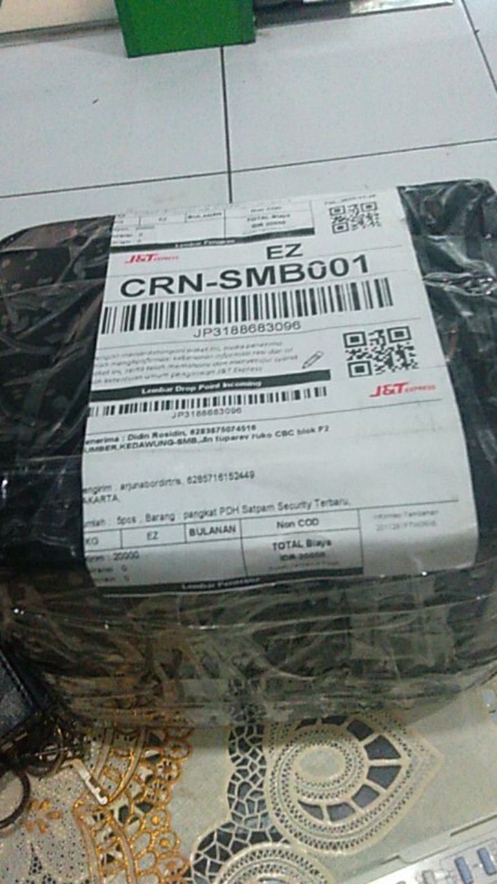 Pangkat Pdh Satpam Security Terbaru