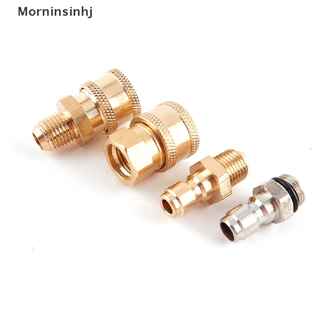 Mornin Coupler Selang Air Tekanan Tinggi Bahan Tembaga 1 / 4 &quot;