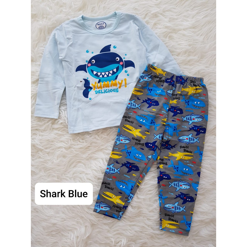 Piyama Baju Tidur Anak Laki laki Lengan Panjang Celana Piyama Baju Tidur Anak Laki laki Lengan Panjang Celana