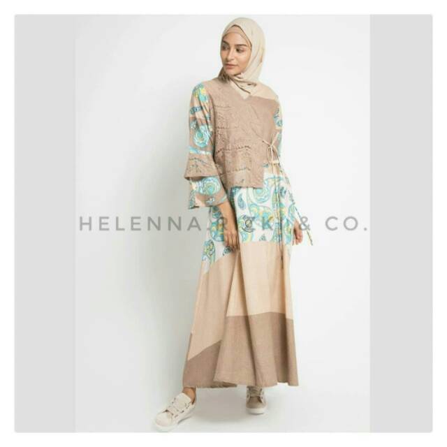 GAMIS MARTHA BRUKAT MOCCA DRESS