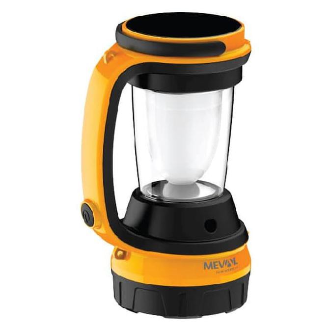 Meval 24 Led Camping Lamp + 3W Senter + Panel Surya - Putih Terlaris
