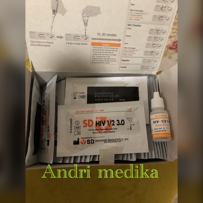 Tes HIV SD Bioline Harga Promo