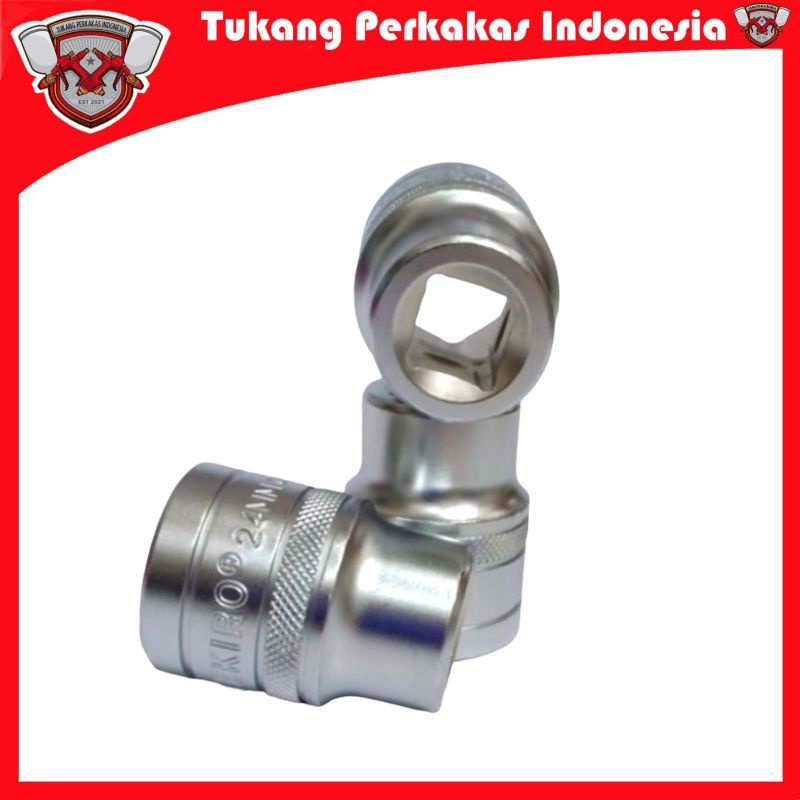 Tekiro Mata sock 1/2 inch Satuan Kunci sok Shock socket sock