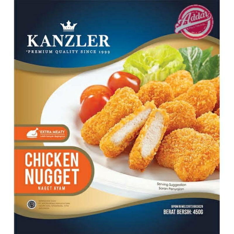 

Kanzler Nugget Original 450 gram