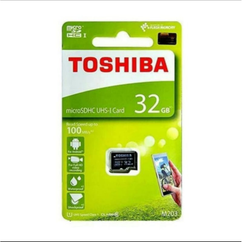 MICRO SD TOSHIBA 32GB MEMORY CARD MMC MICRO TOSHIBA