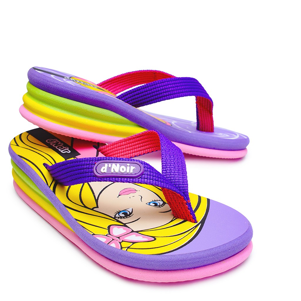 DNOIR Sandal Anak Perempuan LAPIS BARBIE