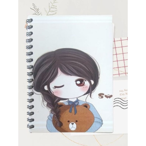 

Sketchbook lucu ukuran A6