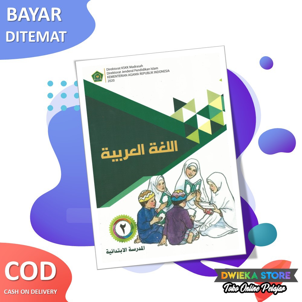 Jual Buku Siswa Bahasa Arab Kelas 2 MI KEMENAG | Shopee Indonesia