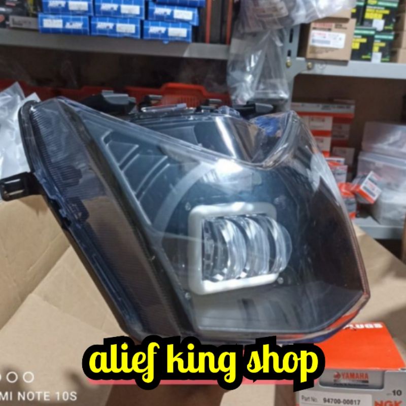 lampu depan daymaker Honda beat F1 beat 2013-2015 lampu depan beat
