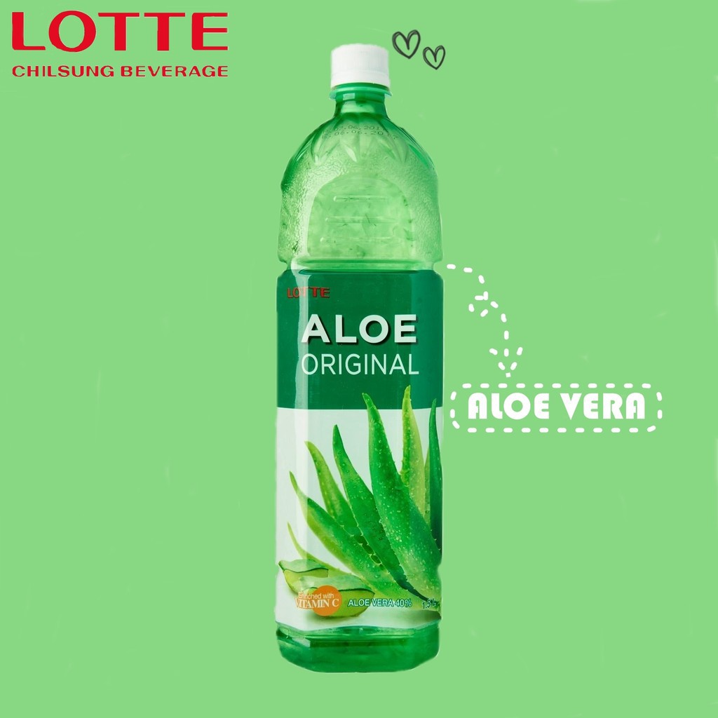 

LOTTE Aloe Vera Drink 1,5L [ORIGINAL KOREA 100%]