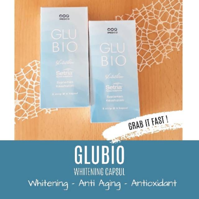 Whitening kapsul suplemen/glubio