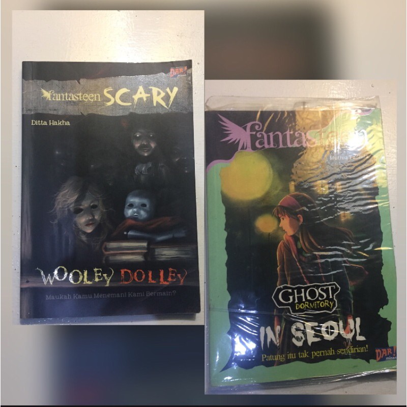 Buku Import Novel Horror Thriller Cerita Fantasteen Bekas Murah