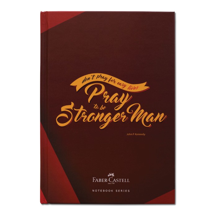 

Faber-Castell Notebook Book Paper 60gr pray to be stronger man