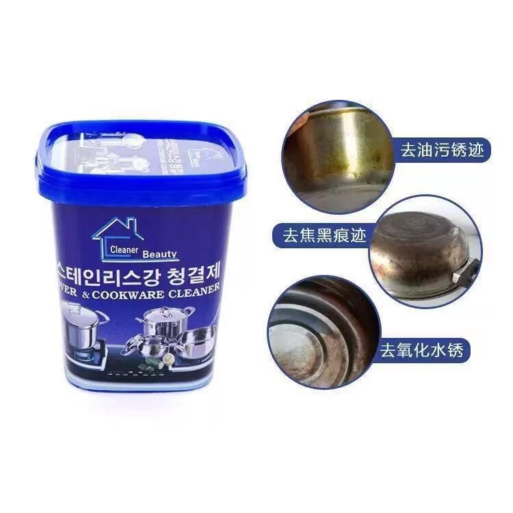 Pembersih Korean Cleaner Stainless Steel Noda Gosong Panci Wajan