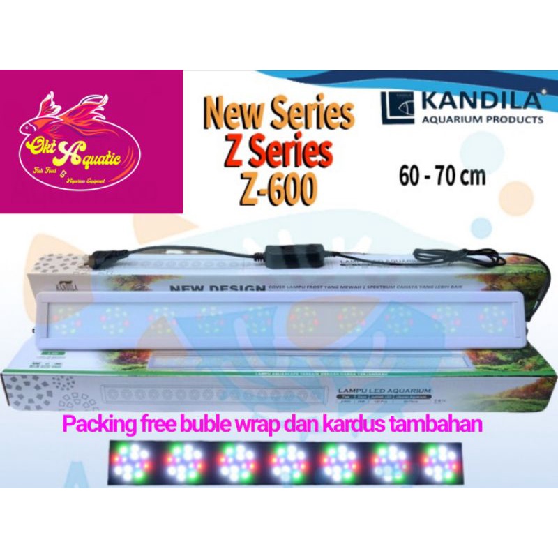 Lampu LED Aquarium Aquascape Kandila z 600 z600. 60-70 cm