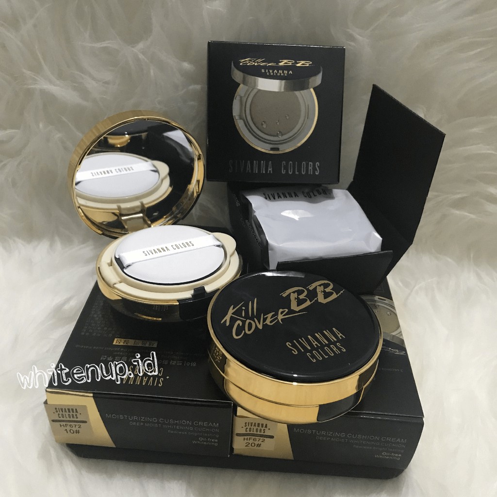 [READY JAKARTA] Sivanna BB Kill Cover Liqid Founwear Cushion + with 1 refill in the box