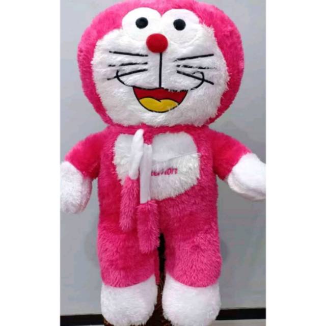 BONEKA DORAEMON JUMBO 1 METER PINK
